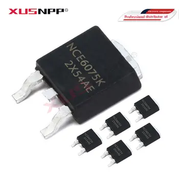 10шт NCE6075K TO252 NCE6075 TO-252 6075K MOSFET-N 60V 75A