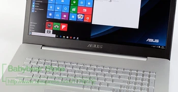 17,3-дюймовый Силиконовый чехол для клавиатуры ноутбука Asus Vivobook Pro серии N752 N752VX K751LX A751 A751LX ZX70 VW6700 17