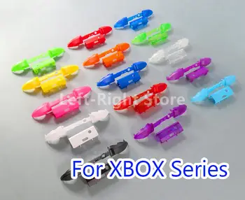 60 комплектов кнопок-триггеров LB RB для контроллера Xbox серии S & X, левые и правые бамперы-триггеры и направляющая окружения