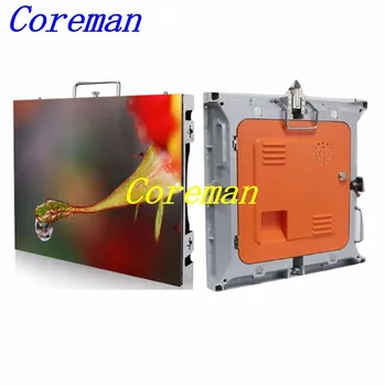 Coreman Slim Cabinet Indoor P8 SMD 3528 LED Rental Screen P10 P12 P16 P20 Outdoor Rental LED cabinet display