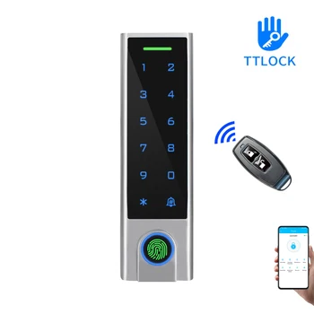 IP66 Водонепроницаемый TTlock APP Remote Smart Автономный металлический контроллер доступа по отпечаткам пальцев Карта поддержки Пароль Время посещения