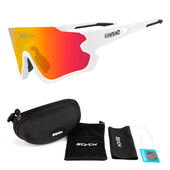 SCVCN MTB Дорожный велосипед Солнцезащитные очки UV400 Солнцезащитные очки для мужчин Открытый велосипед Велосипедные очки Спортивная Рыбалка Пешие прогулки Очки Для женщин