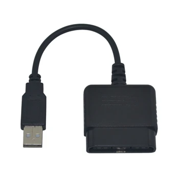 USB-адаптер-преобразователь кабеля для игрового контроллера для PS2 в аксессуары для видеоигр для PS3 PC
