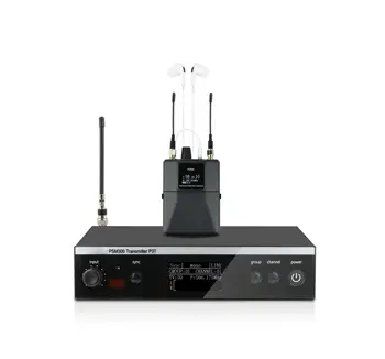 Беспроводная система стереофонического внутриканального монитора HONGUAN PSM-300 Mono Преобразует в стерео цифровой сигнальный процессор 28 бит для возврата сцены