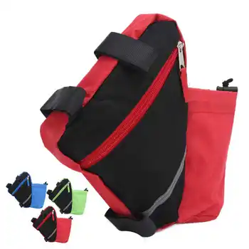 Велосипедная треугольная сумка на раму, простая в установке, Велосипедная треугольная сумка, прочный нейлон для хранения мелких предметов, для хранения бутылок с водой