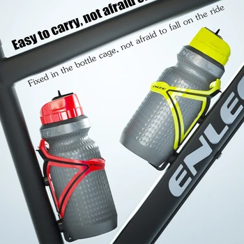 Велосипедная умная бутылка для воды ENLEE 650 мл, герметичная, для занятий спортом на открытом воздухе, для езды на велосипеде, Портативная Умная бутылка для воды, Велосипедная бутылка для воды, чашка