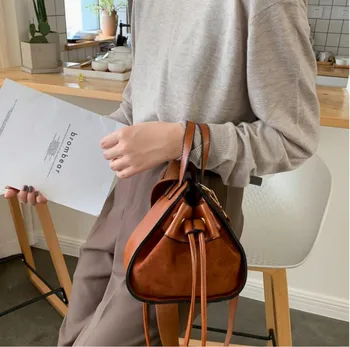Женская сумка, модные сумки, универсальная ретро широкополосная сумка-мессенджер, поясная сумка на пояс