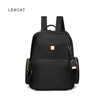 Женский рюкзак Leacat, дышащая водонепроницаемая износостойкая противоугонная Деловая офисная сумка, 14-дюймовый рюкзак для ноутбука