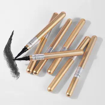 Жидкая ручка для бровей с тонким кончиком, долговечный водонепроницаемый карандаш для бровей, стойкий к размазыванию, карандаш для бровей, непромокаемый карандаш для девочек