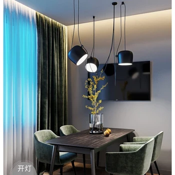 Изменяемый дизайн, современные промышленные подвесные светильники Spider для зала дайвинга / ресторанов, подвесные светильники для кухни, светильники E27, светодиодные лампы