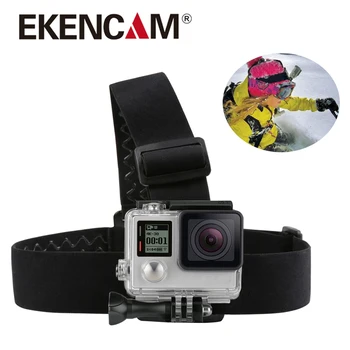 Крепление Головного Ремня EKENCAM для INSTA360 OneR OneX2 GoPro Max 9 8 7 Xiao Yi 4K SJCAM SJ4000 Аксессуары для Спортивной Экшн-Камеры