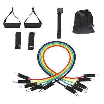 Набор резинок для упражнений Pull Band Набор резиновых петель с 5 трубками Power Band Силовая тренировка для домашнего фитнеса Мужчины Женщины