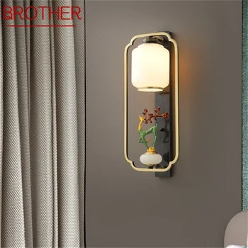 Настенные светильники BROTHER Copper Home, светильник для помещений, Современный Роскошный дизайн, Бра Для гостиной, коридора