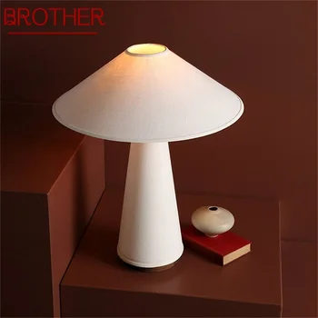 Настольная лампа BROTHER Creative Mushroom Современная настольная лампа в скандинавском стиле LED для украшения дома и спальни