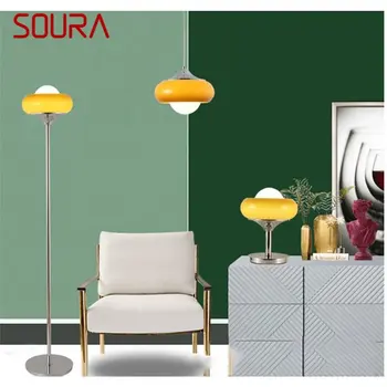 Настольные лампы SOURA в стиле ретро с креативным дизайном, декоративные светодиодные для дома, ресторана, спальни
