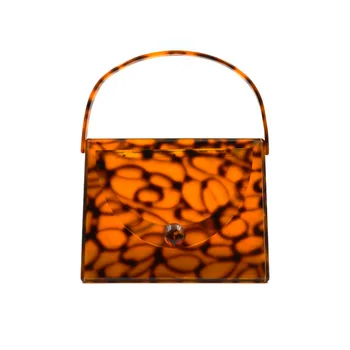 Новая Дизайнерская высококачественная акриловая сумка в европейском стиле, сумки-тоут из черепахового панциря, женская вечерняя сумочка, Женские свадебные сумки, мини-сумочка