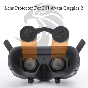 Новая пылезащитная крышка для защиты объектива от царапин, силиконовая защитная крышка для очков DJI Avata Goggles 2