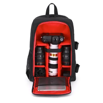 Новая сумка для цифровой зеркальной фотокамеры, сумка на два плеча для фотосъемки на открытом воздухе, профессиональный водонепроницаемый и прочный рюкзак на открытом воздухе