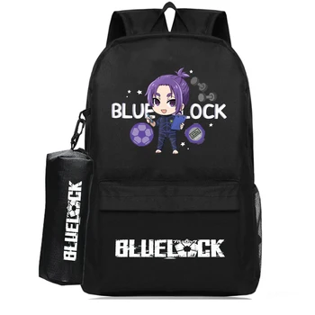 Оксфордский рюкзак большой емкости BLUE LOCK, школьный рюкзак в корейском стиле для младших школьников, рюкзак для ноутбука, сумка для книг