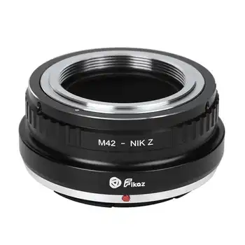 Переходное кольцо для объектива Fikaz M42-NIK Z из алюминиевого сплава для объектива с креплением M42 подходит для камеры Nikon Z Mount для Nikon Z6 для Nikon Z7