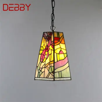 Подвесной светильник DEBBY в стиле ретро, современная светодиодная лампа, креативные светильники, декоративные для домашней столовой
