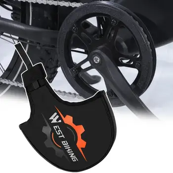Полезная прочная защита колеса цепи, водонепроницаемая недеформируемая защита коленчатого вала кольца цепи для горного велосипеда от царапин