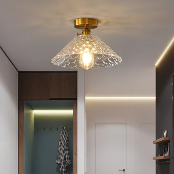 Светильник для прохода в коридоре, небольшой потолочный светильник с одной головкой, креативный звездный входной светильник