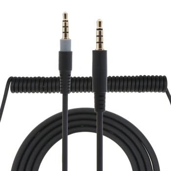 Стереокабель для наушников Удлиненный кабель для облачных наушников Сменный кабель для кабелей длиной 130 см