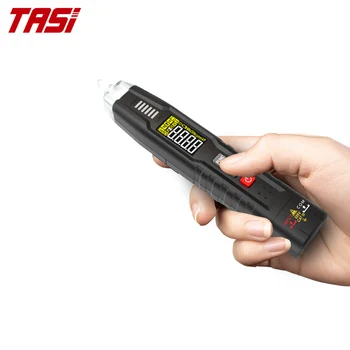 Умный Цифровой Мультиметр TASI TA13C Ture RMS Pen Type Multitmeter С Бесконтактным Тестом Сопротивления Вольтметра Постоянного/Переменного тока С Фазовым Диапазоном