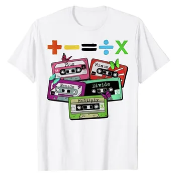 Футболка The Mathematics Tour, забавные футболки с графическим рисунком для любителей математики, блузки для математиков-ботаников с коротким рукавом, винтажные наряды с принтом
