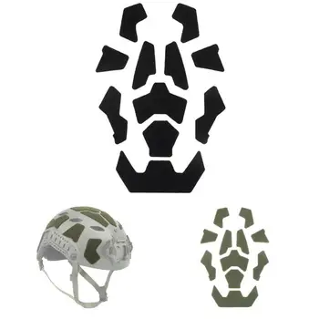 1 комплект наклейки для крепления шлема Отличная лента для крепления, наклейки для подкладки шлема Универсальный многоцелевой комплект для подкладки шлема