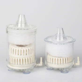 1 ШТ. Фильтр для фильтрации аквариума, мини-фильтр против газлифта, пневматический, увеличивающий всасывание кислорода, экскременты для аквариума с рыбками