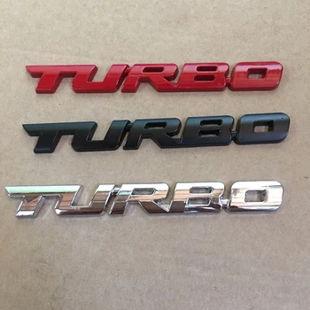 20X 3D Металлическая Эмблема TURBO Наклейка Для Стайлинга Автомобилей Значок Задней Двери Багажника Ford Focus 2 3 ST RS Fiesta Mondeo Tuga Ecosport Fusion