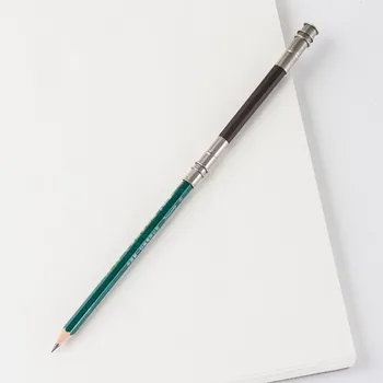 2ШТ Новый Регулируемый Удлинитель для карандашей с двойной головкой, Инструмент для рисования, Школьные Канцелярские принадлежности