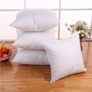40 * 40 см / 45 * 45 см, простая белая серия нетканых материалов с высокоэластичным сердечником для подушки, плюшевый сердечник для подушки