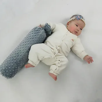 52x12 см Детская подушка для сна с длинной колонной сбоку для новорожденных, вытяжная подушка, подушка для защиты детской кроватки от давления Candy Turn