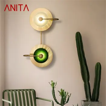 ANITA Внутренний настенный светильник Бра Светодиодные лампы Современный креативный дизайн декоративных светильников для домашней спальни