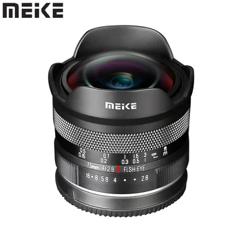 Meike 7,5 мм f2.8 Сверхширокоугольный Объектив с Ручной Фокусировкой 