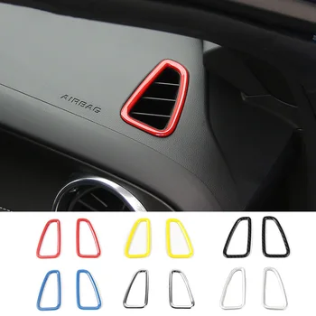 MOPAI ABS Приборная панель автомобиля Кондиционер Вентиляционное Отверстие Декоративная наклейка для Chevrolet Camaro 2017 года выпуска Автомобильные Аксессуары для укладки