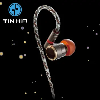 TINHIFI T4 PLUS Space Station Наушники-Вкладыши Hifi IEMs с Карбоновой Композитной Диафрагмой, Динамические Мониторы Dirver с Кабелем 0.78 2pin