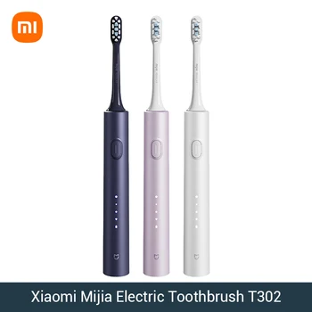 Xiaomi Mijia Электрическая Звуковая Зубная Щетка T302 IPX8 Водонепроницаемая с 4 Режимами Очистки
