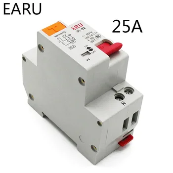 Автоматический выключатель Остаточного тока 25A DZ30L EPNL DPNL 230V 1P + N С Защитой От Перегрузки по Току и короткого Замыкания RCBO RCCB MCB DIY
