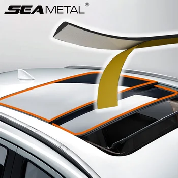 Автомобильные водонепроницаемые резиновые уплотнительные полосы SEAMETAL 3/5m, люк на лобовом стекле автомобиля, Треугольный край окна, Уплотнительная планка