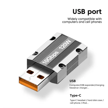 Адаптер Olaf с разъемом Type C на USB-разъем USB OTG 3.0 Конвертер быстрой зарядки для ноутбука Macbook Samsung Разъем для передачи данных