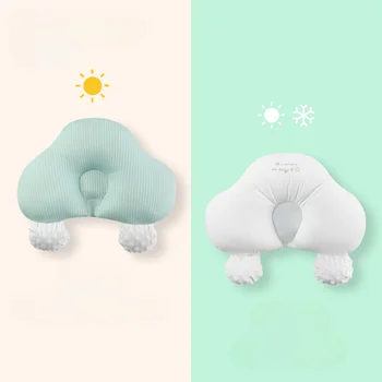 Весна и осень Новые детские подушки Дышащие и удобные подушки для новорожденных Твердые Мягкие подушки для младенцев