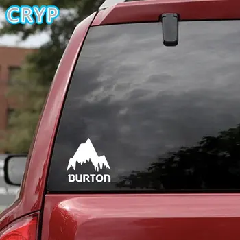 Высококачественная наклейка для автомобиля Burton Mountain Ski Snowboard Виниловые забавные наклейки на бампер окна автомобиля Новинка JDM Drift Die Cut Decal