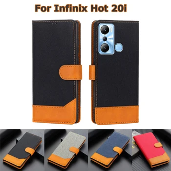 Деловой чехол Для Carcasas Infinix Hot 20i Cover Защитный Чехол Для телефона Estuches Infinix Hot 20i X665E 6.6 