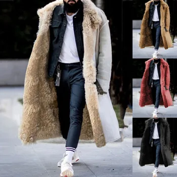 Зимнее новое меховое мужское пальто 2023 года, утолщенное пальто