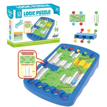 Логическая игра-головоломка-Лабиринт Для раннего развития, Игрушка Для Взаимодействия с несколькими людьми И Веселые Игры Для Мозга Между Родителями и детьми