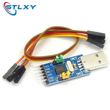 Модуль CH341T 2 в 1 3,3 В 5 В USB к I2C IIC UART USB к TTL однокристальный загрузчик с последовательным портом